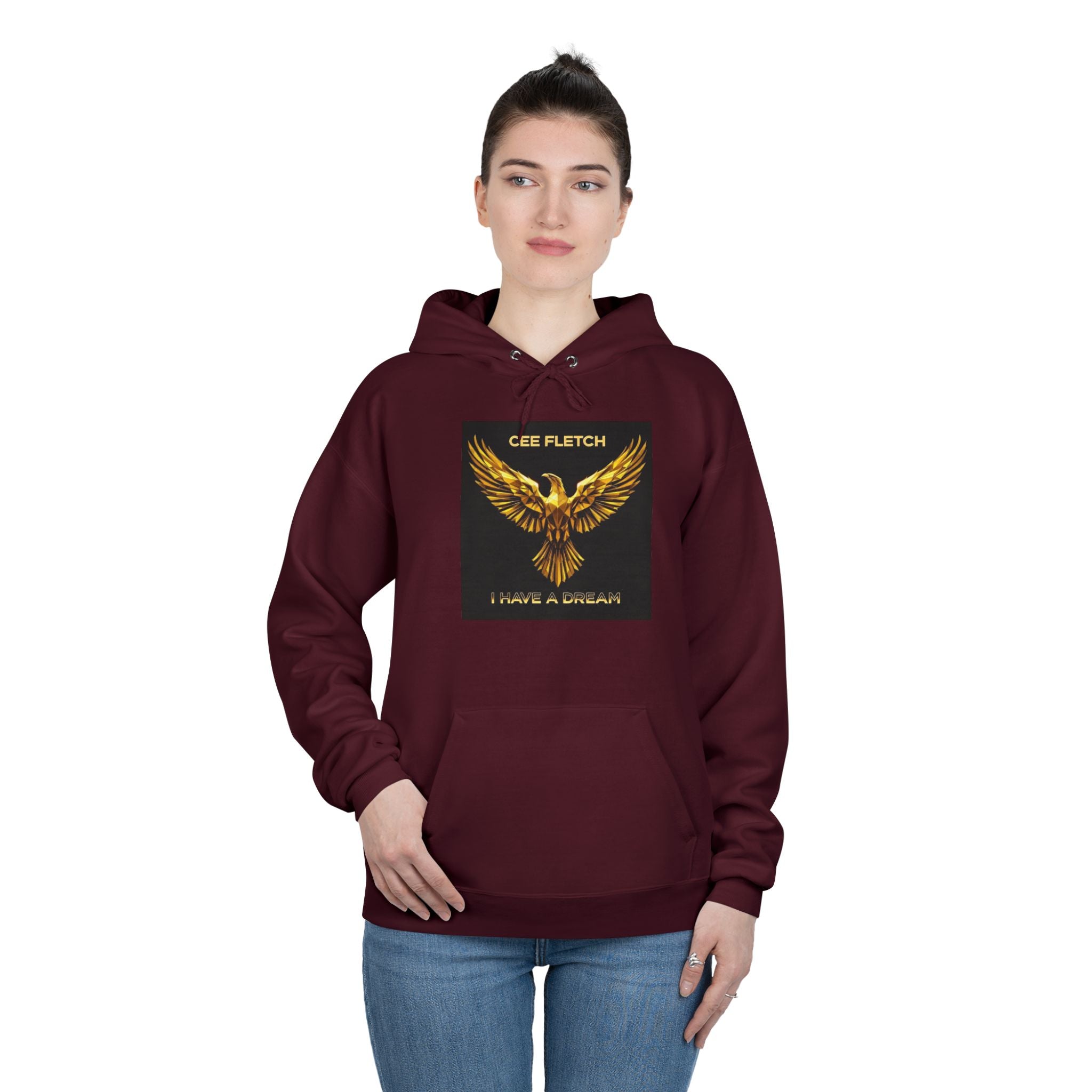 Phoenix Graphic Hoodie — "I Have a Dream" Cee Fletch Sweatshirt
