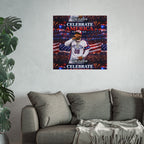 Celebrate America Fine Art Poster — Patriotic Concert Wall Art (Cee Fletch)