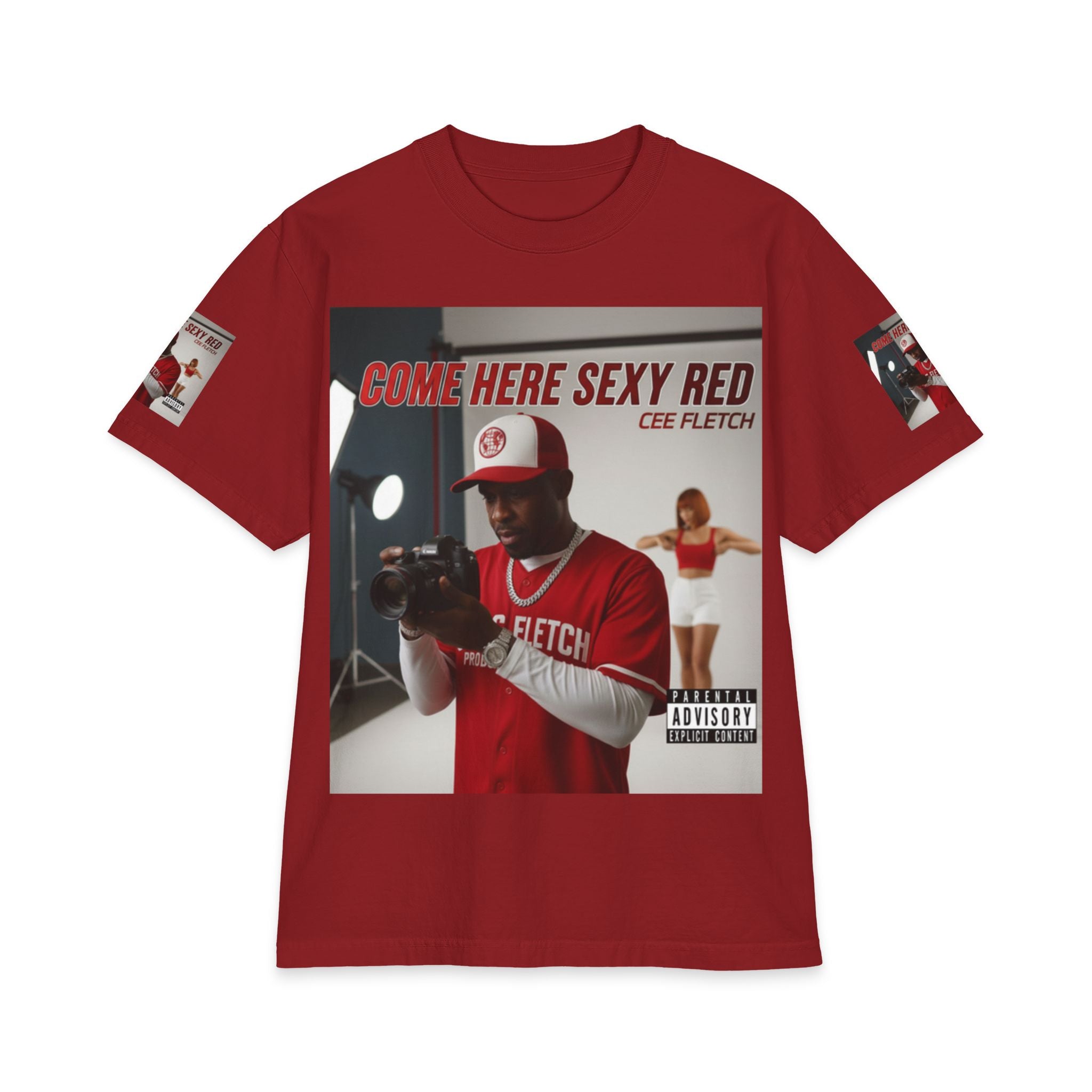 Come Here Sexy Red Album Art T-Shirt