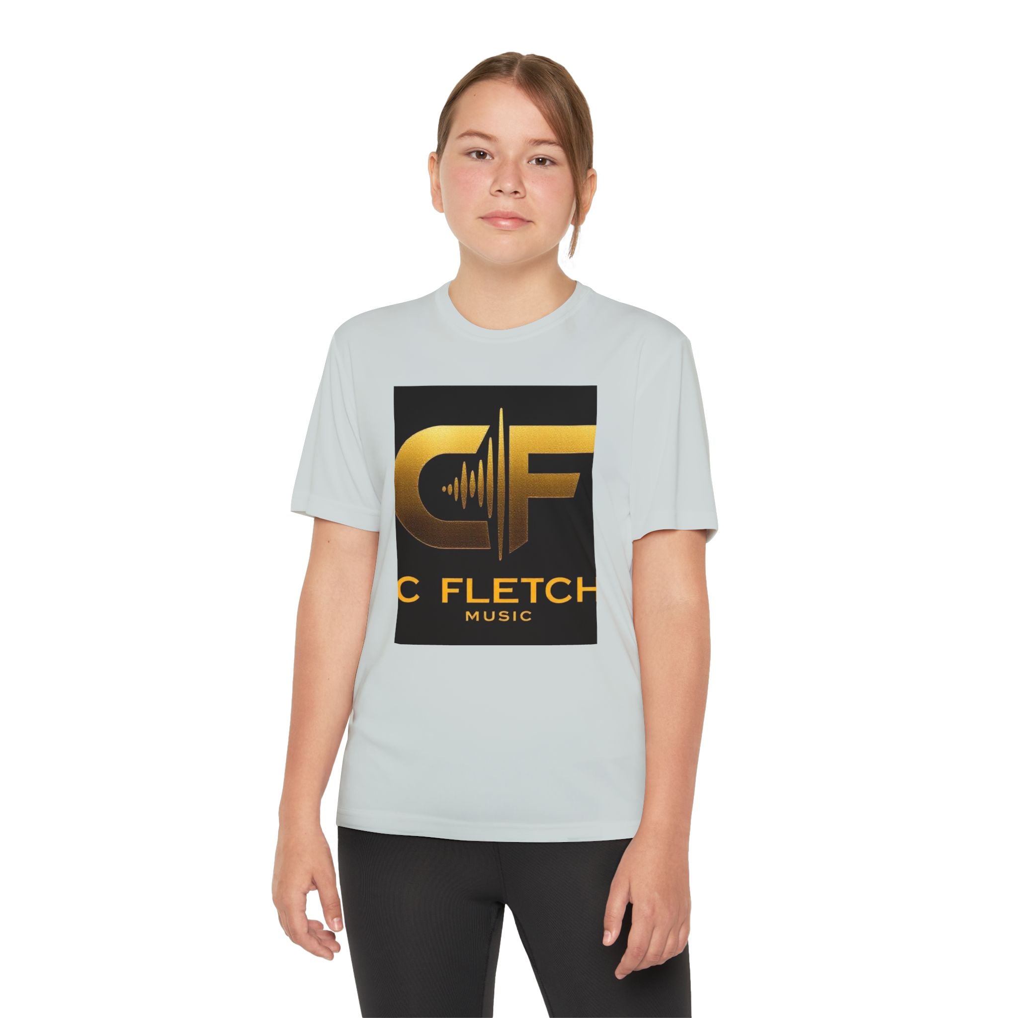Music Logo Youth Tee — C Fletcher Competitor Shirt