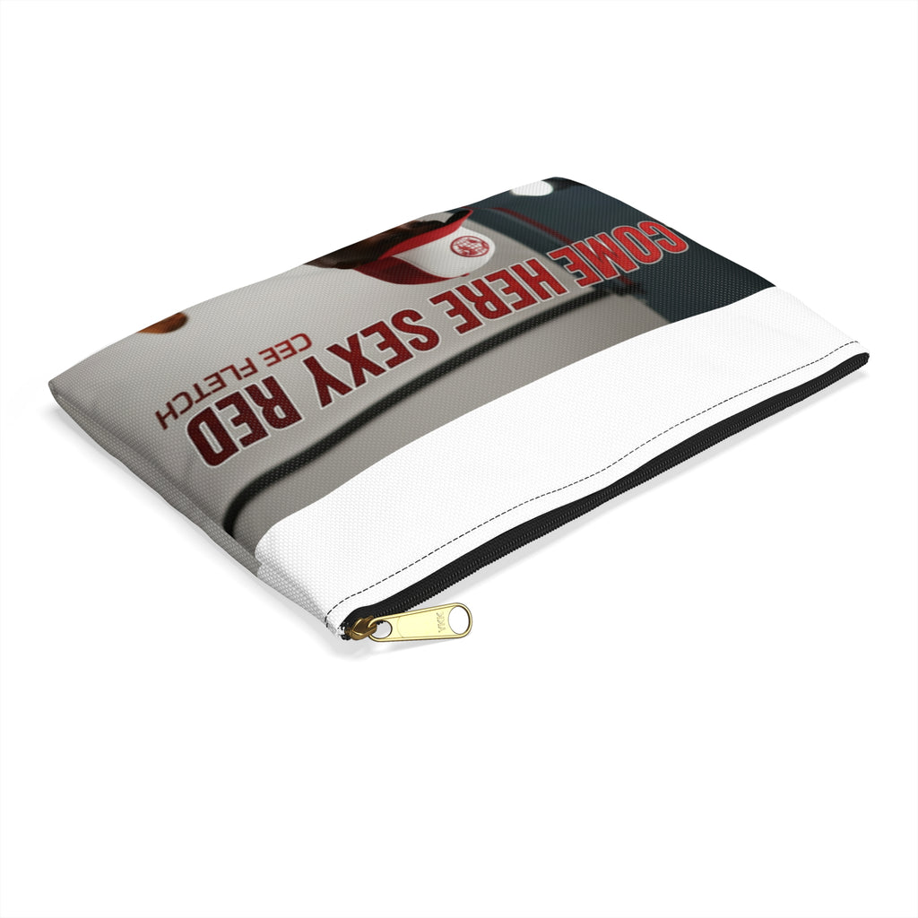 Accessory Pouch — “Come Here Sexy Red” Music Cover Zip Bag