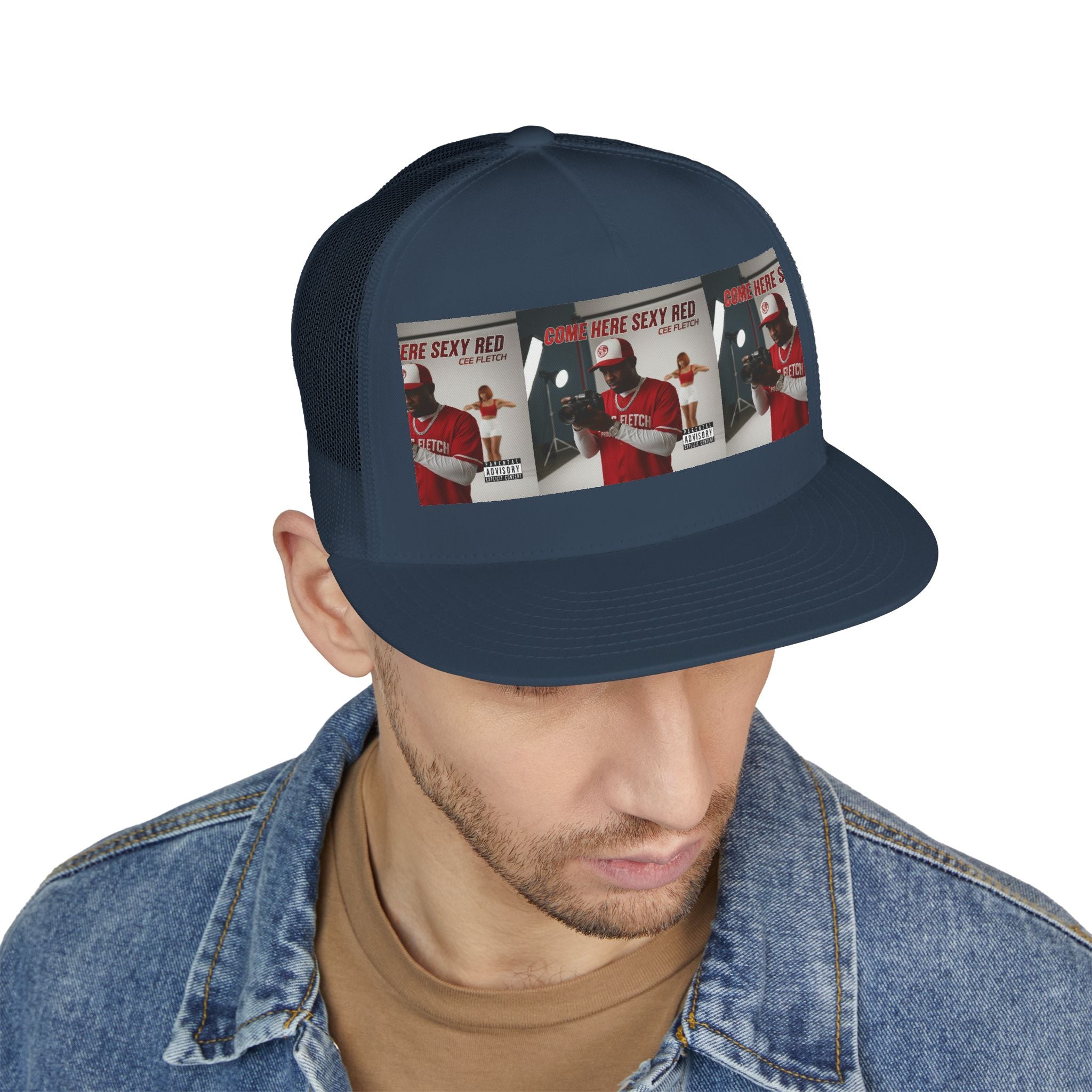 Trucker Cap — 'More Where Sexy Began' Retro Album Design