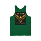 Cee Fletch 'I Have a Dream' Gold Eagle Tank Top