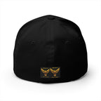 Embroidered Golden Eagle Patch Cap – Retro Military Crest Hat