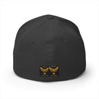 Embroidered Golden Eagle Patch Cap – Retro Military Crest Hat