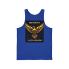 Cee Fletch 'I Have a Dream' Gold Eagle Tank Top