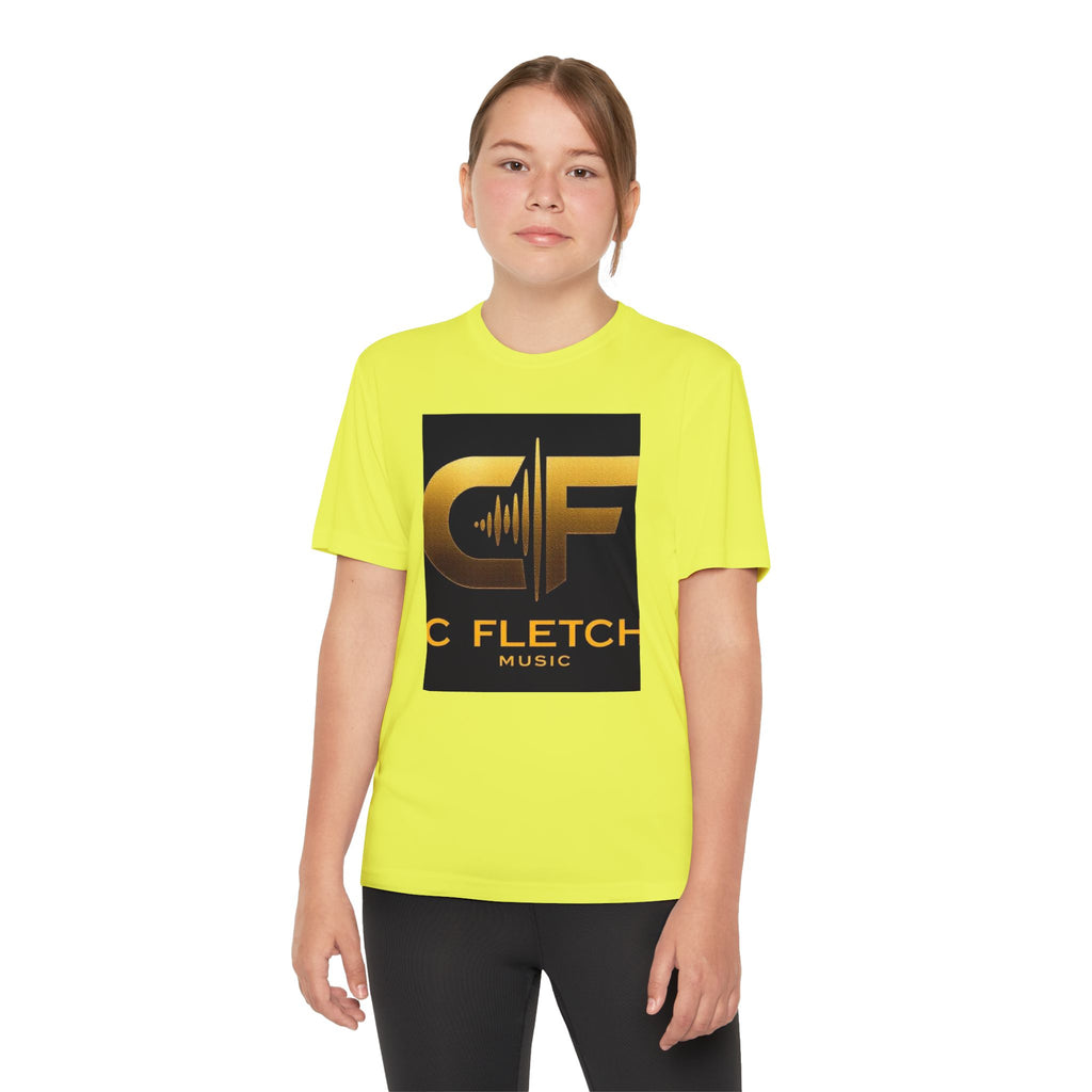 Music Logo Youth Tee — C Fletcher Competitor Shirt