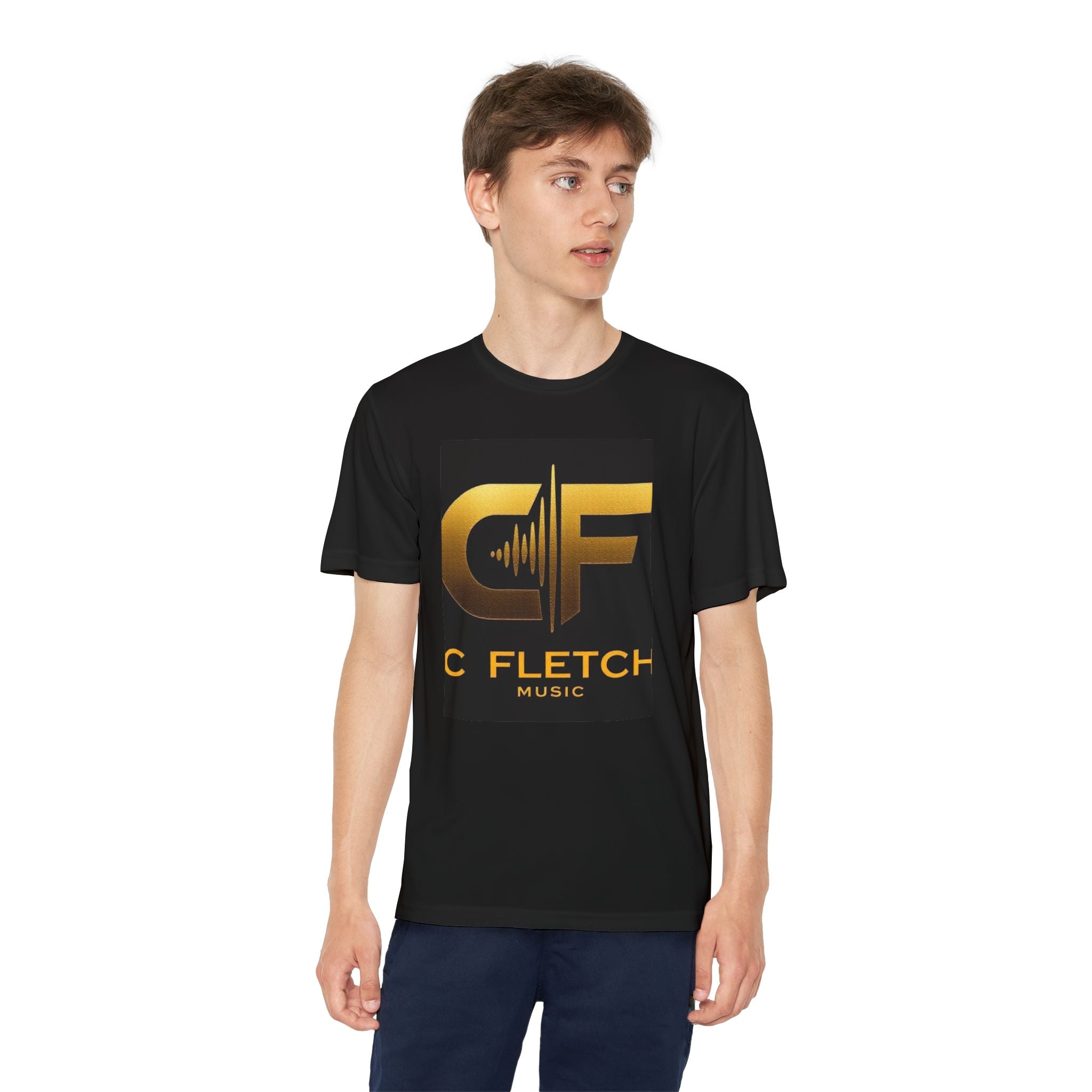 Music Logo Youth Tee — C Fletcher Competitor Shirt