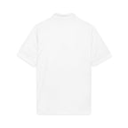 Logo Chest Polo Shirt — Gold Emblem Athletic Golf Polo