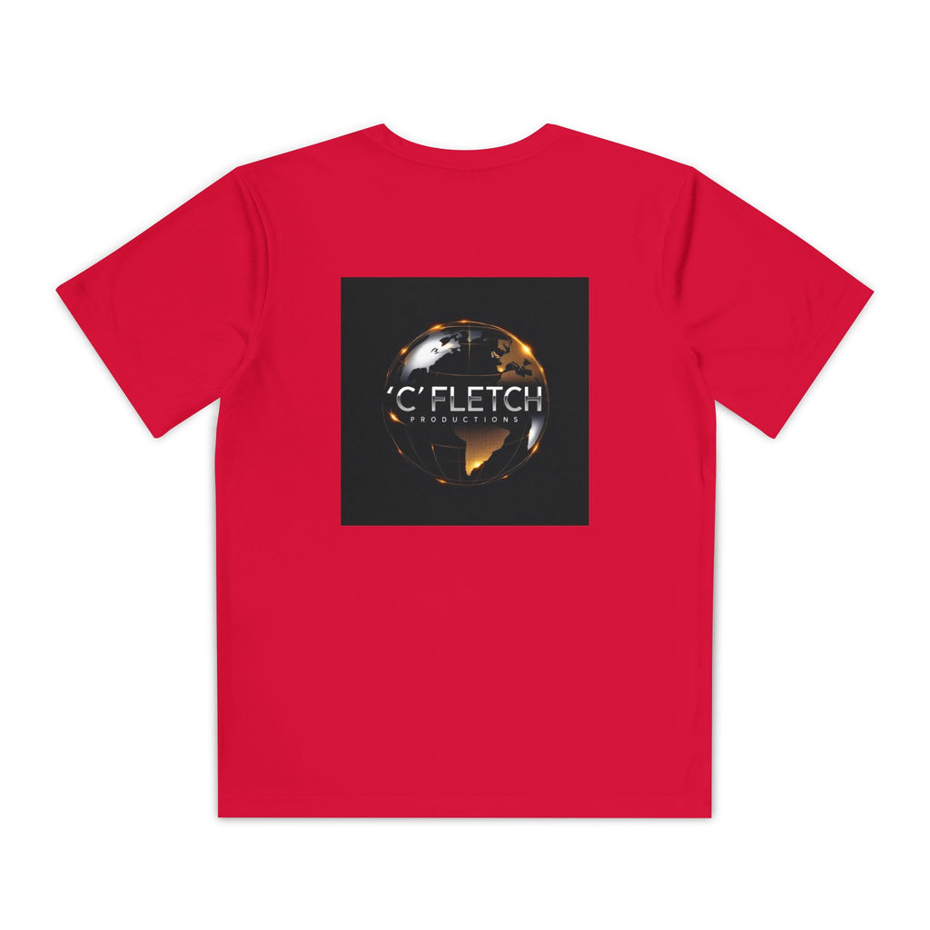 Music Logo Youth Tee — C Fletcher Competitor Shirt