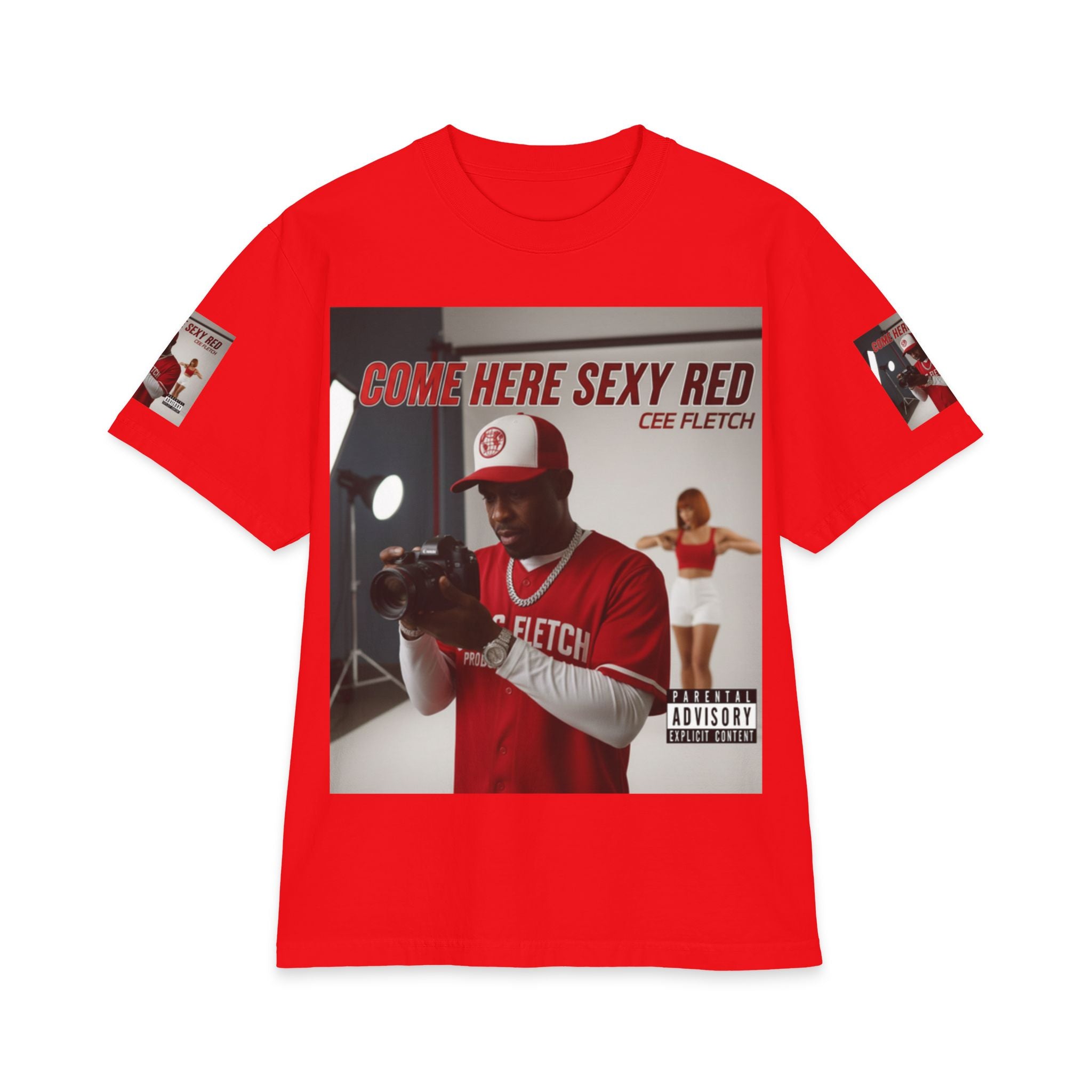 Come Here Sexy Red Album Art T-Shirt