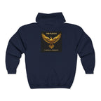 Golden Phoenix Zip Hoodie - "Cee Fletch I Have A Dream" Graphic