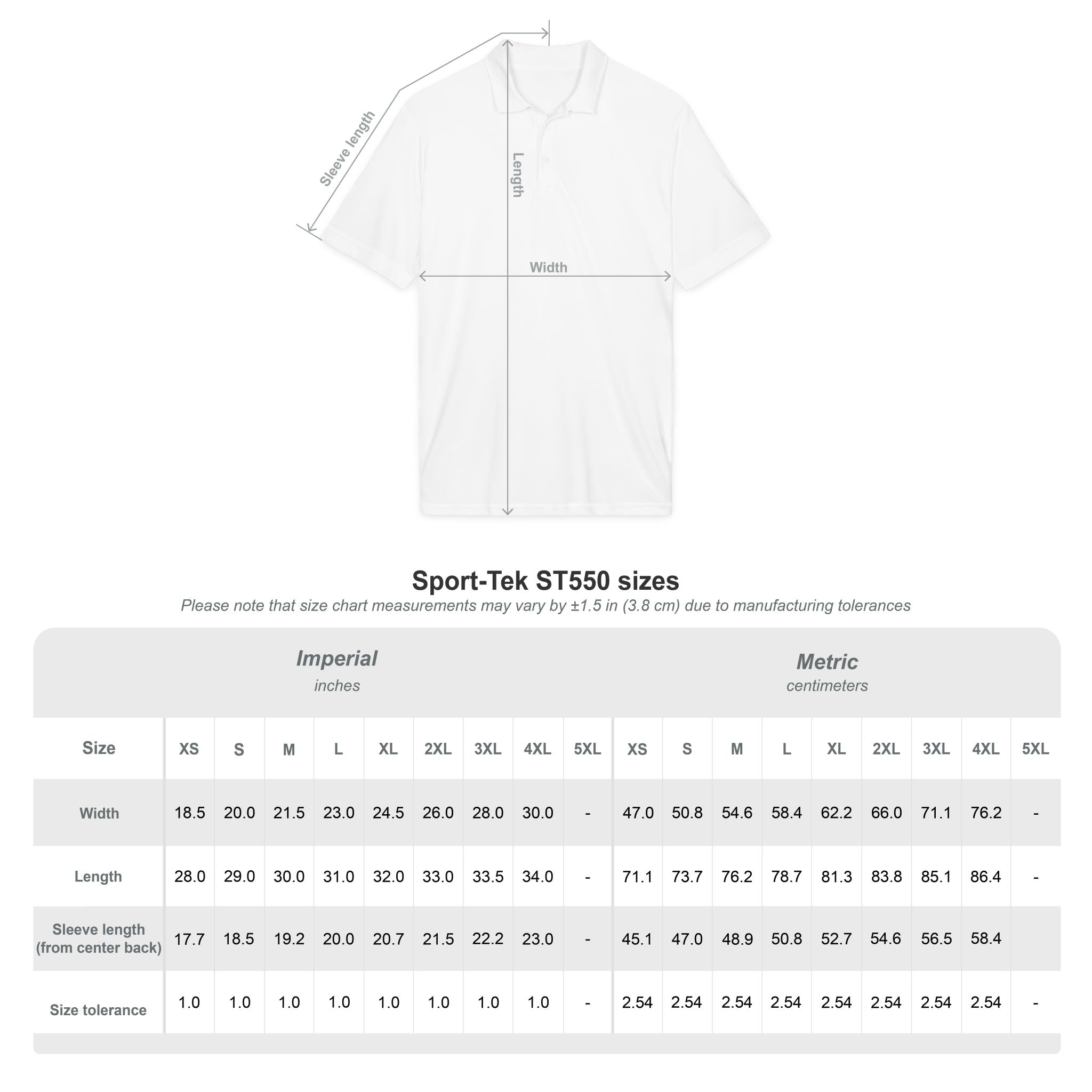 Logo Chest Polo Shirt — Gold Emblem Athletic Golf Polo