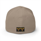Embroidered Golden Eagle Patch Cap – Retro Military Crest Hat