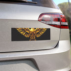 Gold Phoenix Car Magnet — “Cee Fletch I Have a Dream” Decorative Auto Magnet