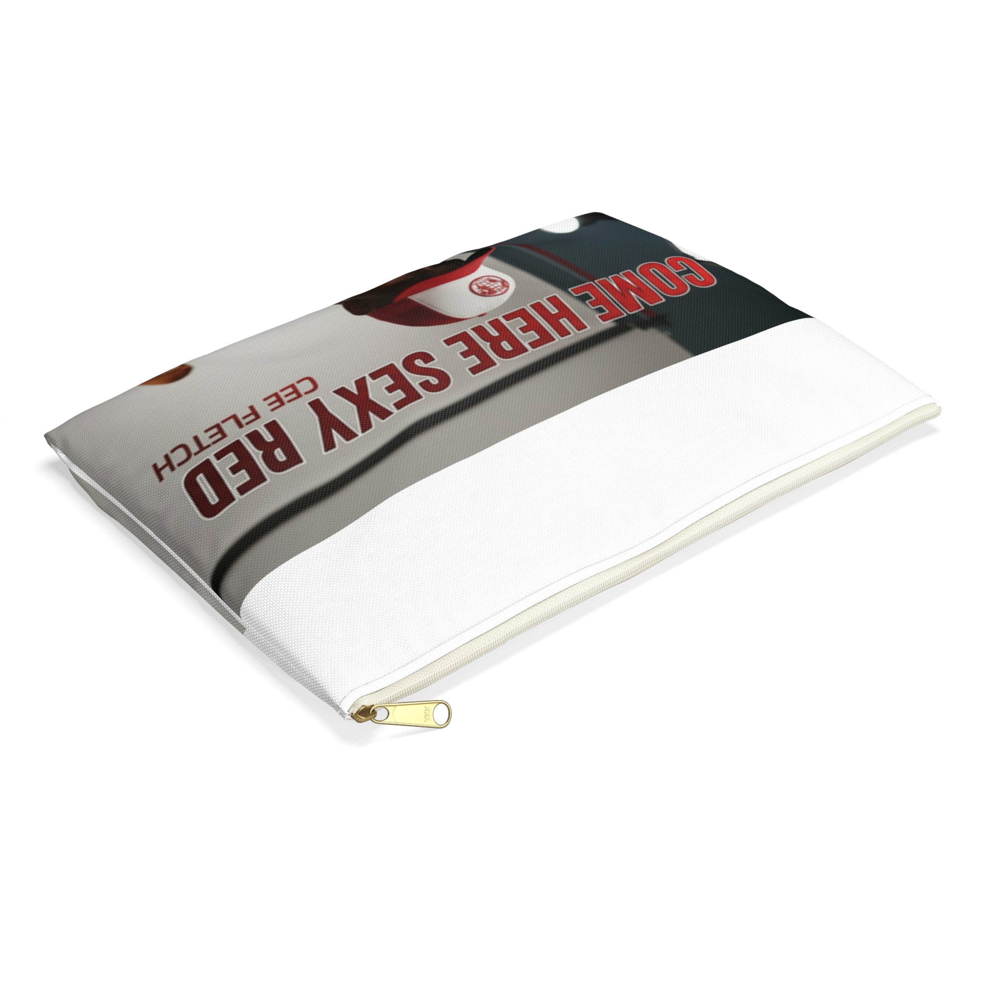 Accessory Pouch — “Come Here Sexy Red” Music Cover Zip Bag