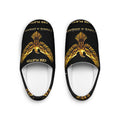Men's Indoor Slippers — Gold Phoenix Wings Design (Have a Dream)