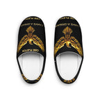 Men's Indoor Slippers — Gold Phoenix Wings Design (Have a Dream)