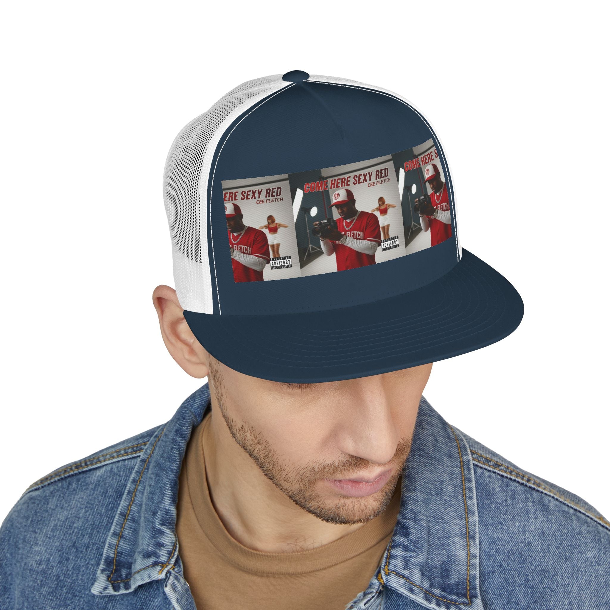 Trucker Cap — 'More Where Sexy Began' Retro Album Design