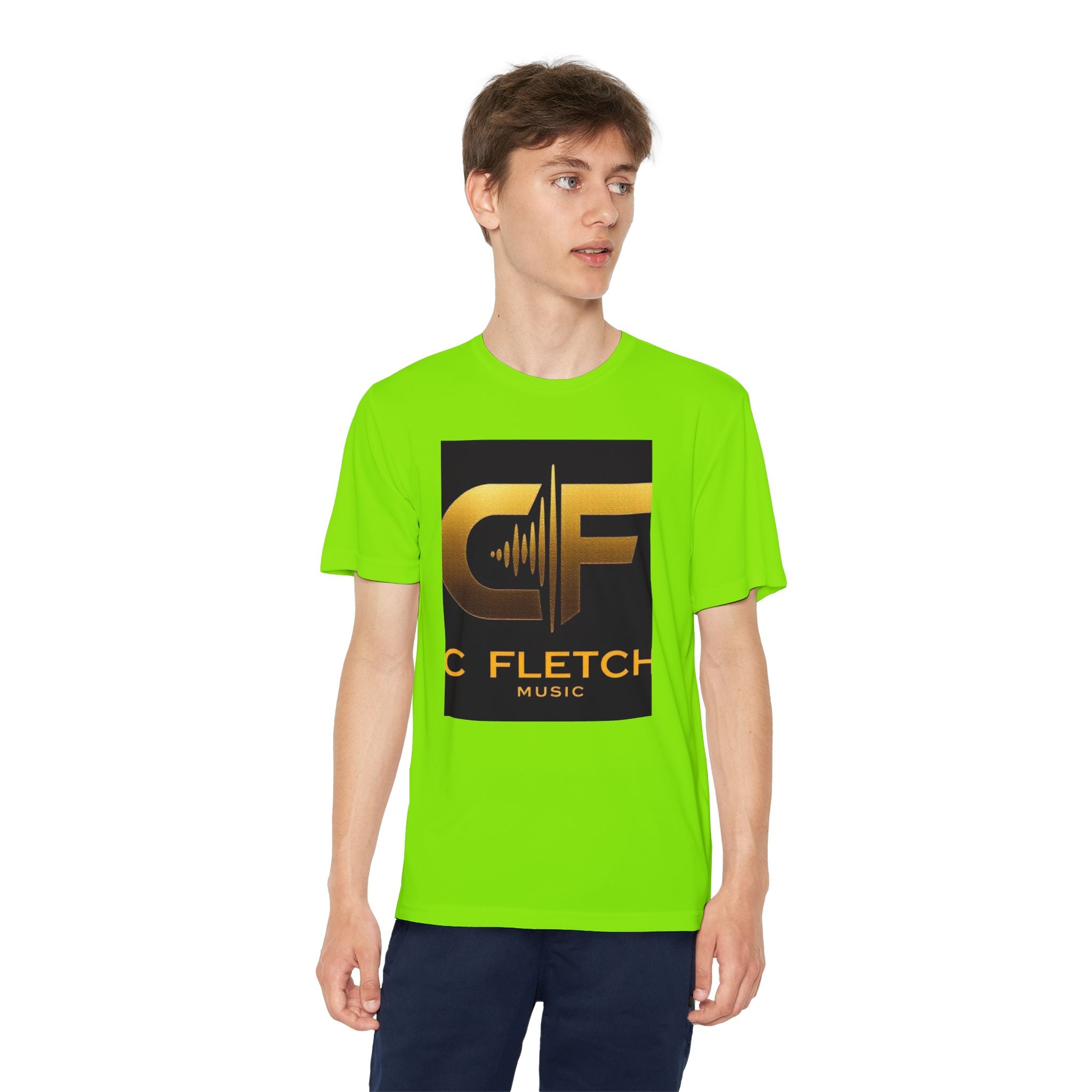 Music Logo Youth Tee — C Fletcher Competitor Shirt
