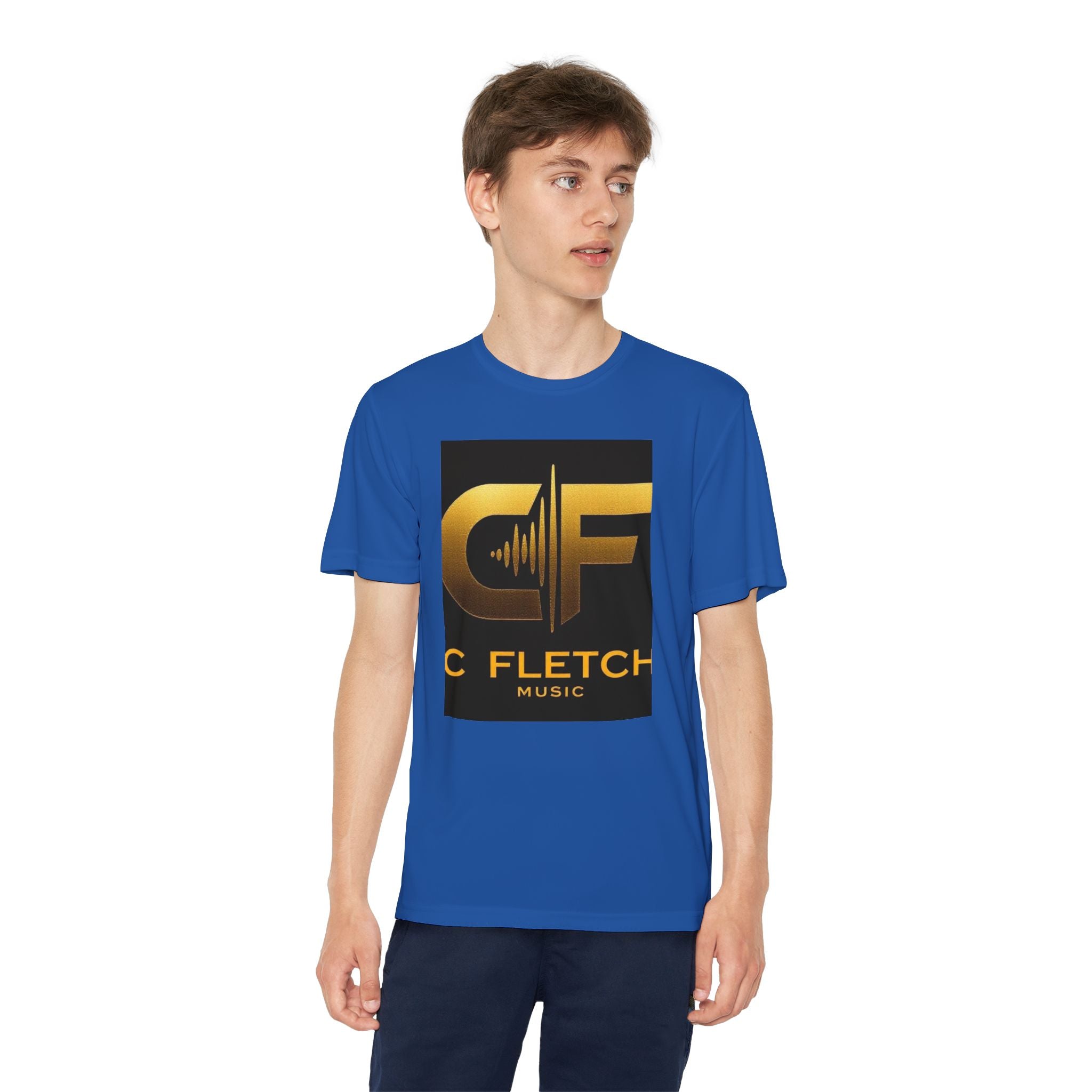 Music Logo Youth Tee — C Fletcher Competitor Shirt