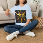 Illusion Graphic T-Shirt — 'Cee Illusion' Bold Gold Logo Tee