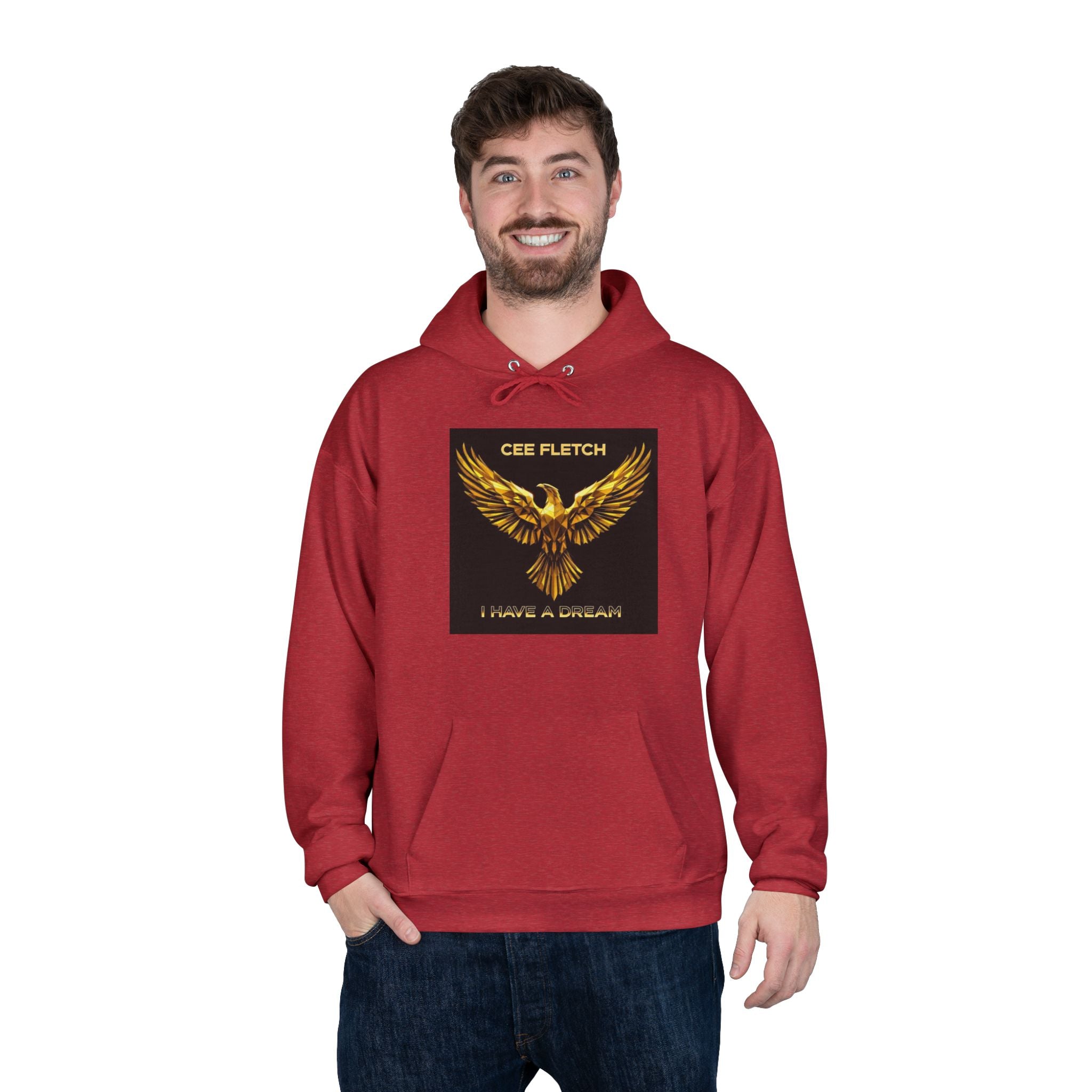 Phoenix Graphic Hoodie — "I Have a Dream" Cee Fletch Sweatshirt