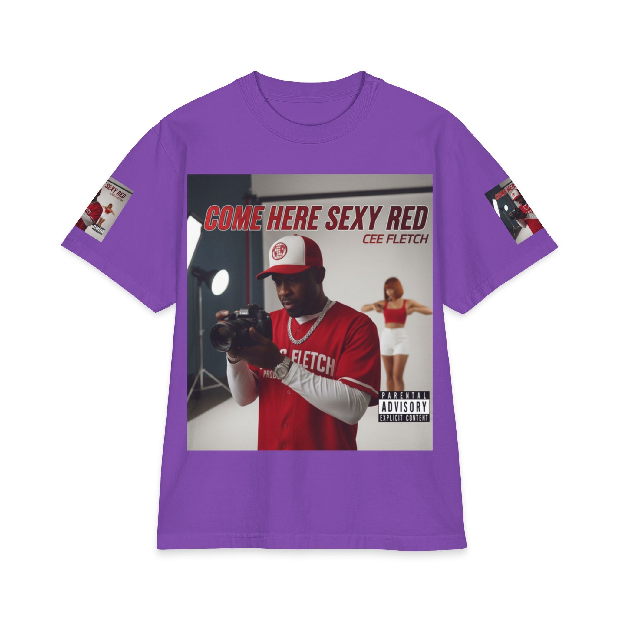 Come Here Sexy Red Album Art T-Shirt