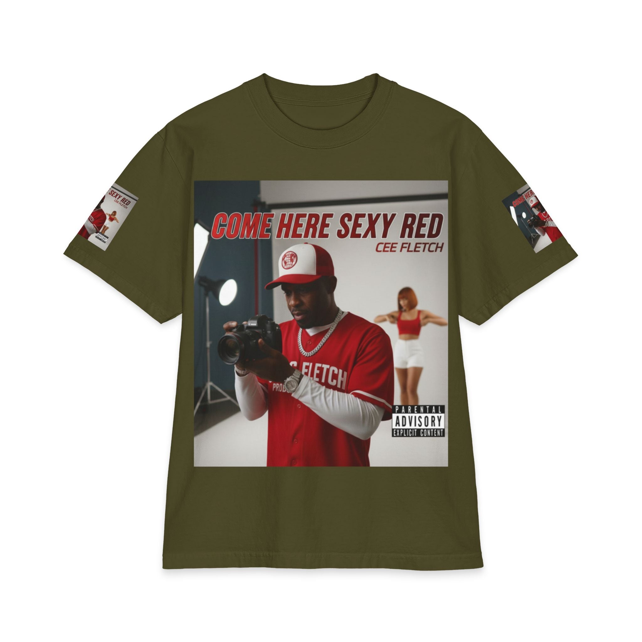 Come Here Sexy Red Album Art T-Shirt
