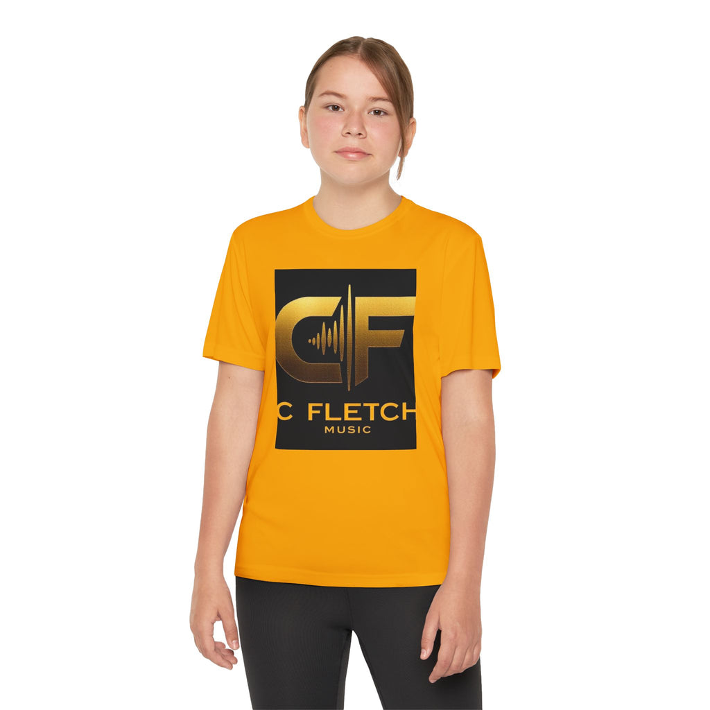 Music Logo Youth Tee — C Fletcher Competitor Shirt
